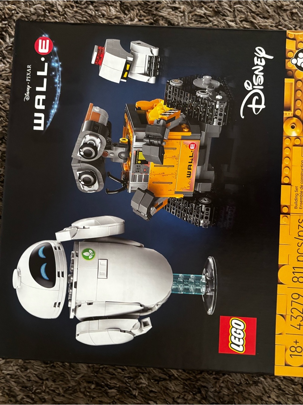 Lego WALL·E and EVE Set - White & Yellow